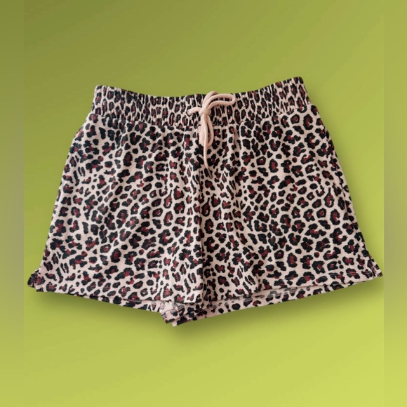 Victoria’s Secret Lounge Set Hoodie & Short Sleepwear Cheetah M - Picture 7 of 7